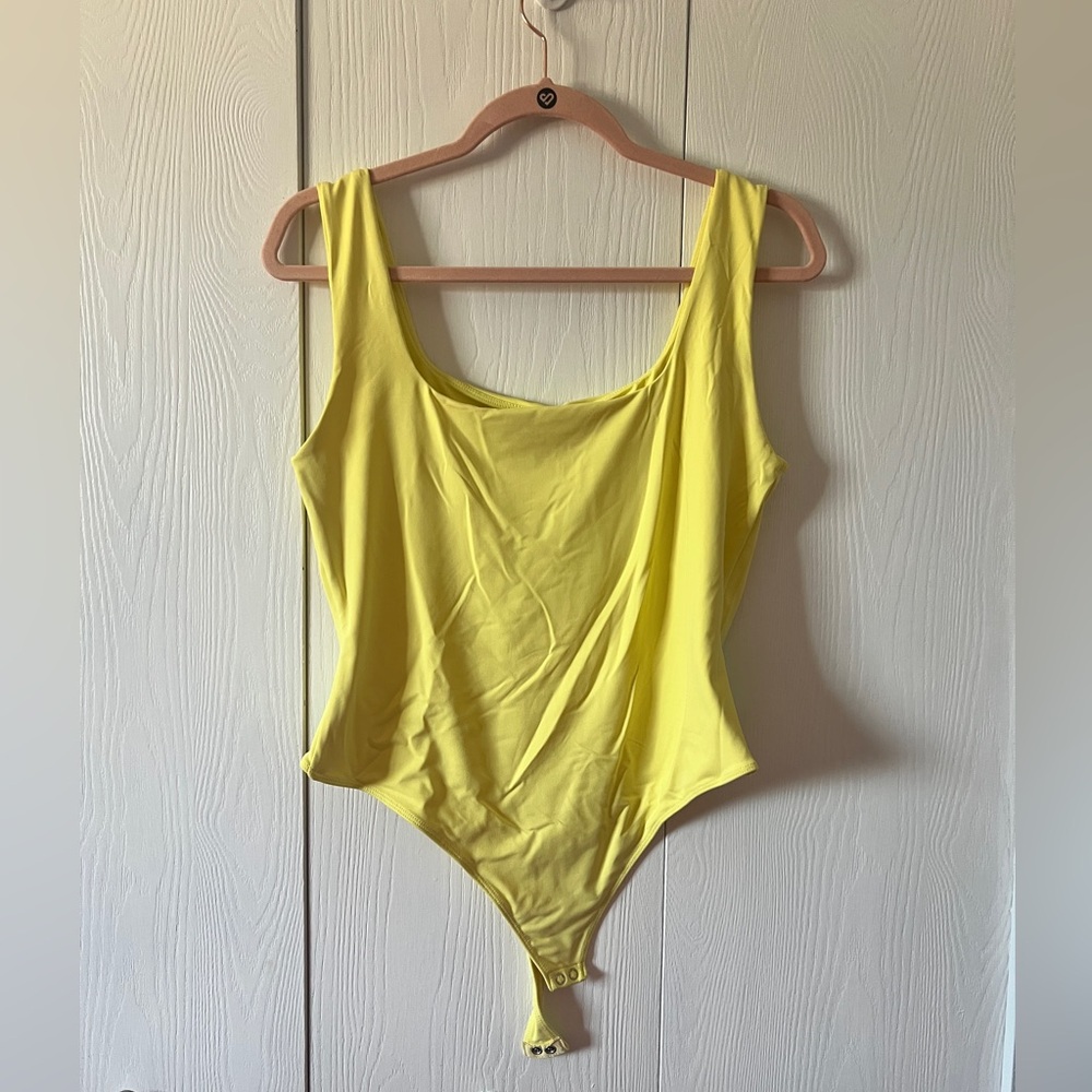 Second Skin Yellow Bodysuit - Picture 1 of 4